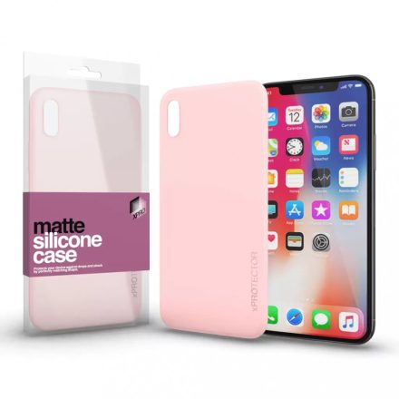 XPROTECTOR iPhone X/Xs ultra vékony púder pink tok