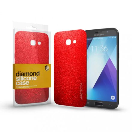 XPROTECTOR Samsung Galaxy A5 (2017) piros csillogós tok