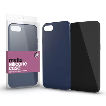 XPRO™ Szilikon matte tok ultravékony sötétsötétkék Samsung Galaxy A52 / A52s készülékhez