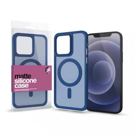 XPRO Matte MagSafe tok - Kék - Iphone 13 / Iphone 14 készülékhez