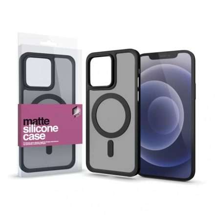 XPRO Matte MagSafe tok - Fekete - Iphone 13 / Iphone 14 készülékhez