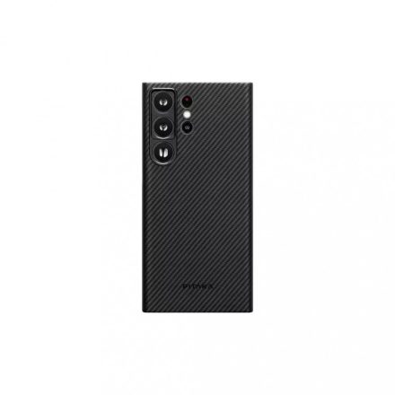 Pitaka MagEZ Case 3 Black / Grey Twill Samsung S23 Ultra készülékhez - MagSafe rögzítéssel