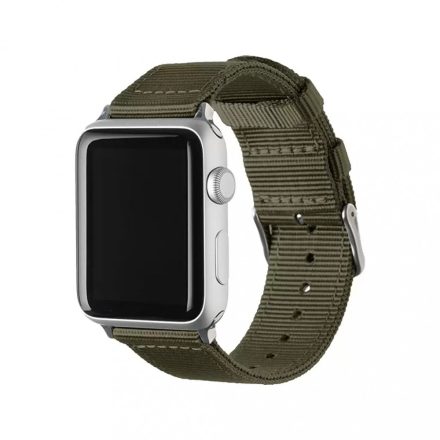 XPRO Apple Watch szőtt műanyag szíj Zöld 42mm/44mm/45mm/49mm 