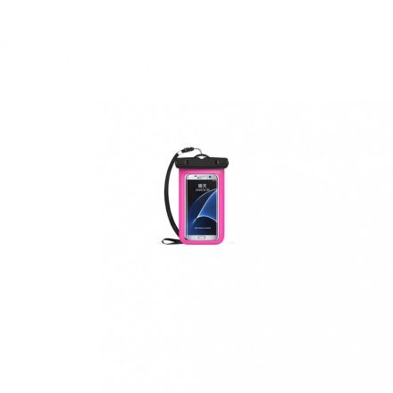 Vízálló karpántos táska mobiltelefonhoz pink