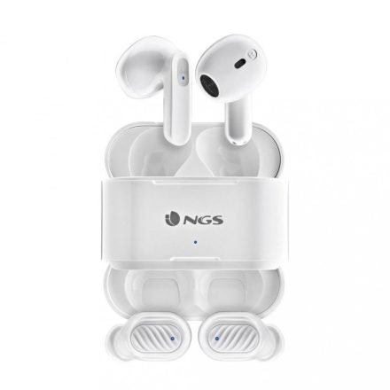 NGS Artica Duo TWS Bluetooth Headset 2 pár, Fehér