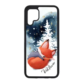 Tündéri róka - Téli mintás Huawei tok