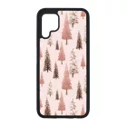 Rózsaszín karácsonyi fenyőfa mintás Huawei tok