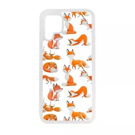 Rajzolt Róka mintás Huawei tok