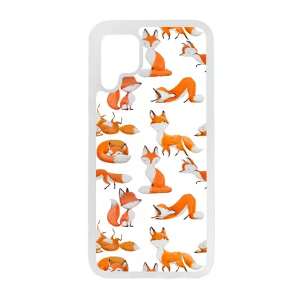Rajzolt Róka mintás Huawei tok