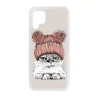 Cuki sapkás cica Huawei tok