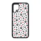 Szívecskés kutya mancs mintás Huawei tok