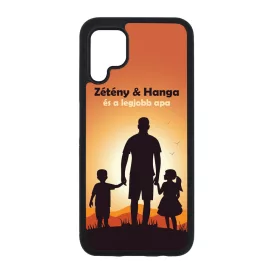 Kerd a neveddel Apa es a Gyerekek Huawei tok