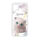 Kérd a neveddel - A nevem Hógolyó Cuki cicus szilikon Huawei tok