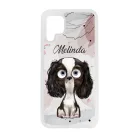 Kérd a neveddel - Figyelek Rád Cukis kutyus szilikon Huawei tok