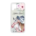 Kérd a neveddel Én és a fehér kutyásm Huawei tok