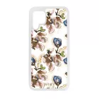 Különleges absztrakt kék virágzás  szilikon Huawei tok tok