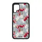 Szépséges piros tavaszi virágok  szilikon Huawei tok tok