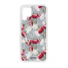 Szépséges piros tavaszi virágok  szilikon Huawei tok tok