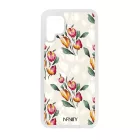 Gyönyörű tulipános Art  szilikon Huawei tok tok