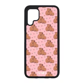 Cuki pink capybara szerelem Huawei szilikon tok