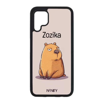 Névvel kérhető - Fáradt pofi capybara Huawei szilikon tok