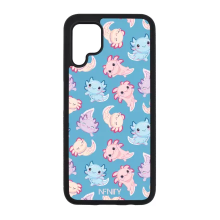 Tündéri kék Axolotl Huawei szilikon tok