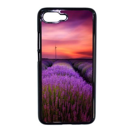 levendula levendulás levander lavender provence Huawei Honor 10 fekete tok