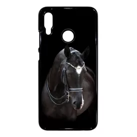 barna lovas ló Honor 10 Lite fekete tok