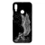 angyal angyalos fekete bukott Honor 10 Lite fekete tok