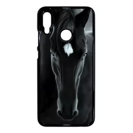 lovas fekete ló Honor 10 Lite fekete tok