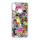 stickerbomb matricabomba Honor 10 Lite fekete tok