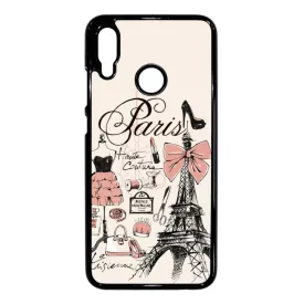 paris párizs eiffel torony tornyos Honor 10 Lite fekete tok