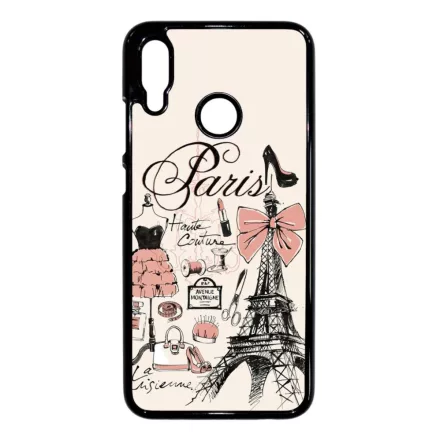 paris párizs eiffel torony tornyos Honor 10 Lite fekete tok