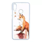 róka rókás fox Honor 10 Lite fehér tok