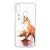 róka rókás fox Honor 10 Lite fehér tok