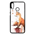 róka rókás fox Honor 10 Lite fehér tok