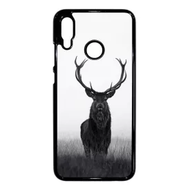 szarvas szarvasos agancs őszi fehér Honor 10 Lite fekete tok