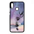 lufis kislány csajos galaxis galaxy Honor 10 Lite fekete tok
