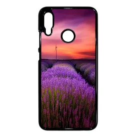 levendula levendulás levander lavender provence Honor 10 Lite fekete tok