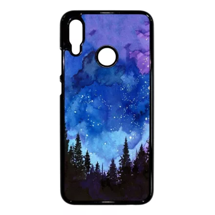 téli karácsonyi art Honor 10 Lite fekete tok