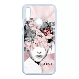 Spirit woman art tavaszi viragos ajándék nőknek valentin napra Honor 10 Lite fehér tok