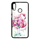 Álomszép Flamingo tropical summer nyári Honor 10 Lite fehér tok