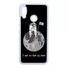 I see no God up here - űrhajós space Honor 10 Lite fekete tok