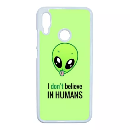 I don't believe in Humans ufo földönkívüli Honor 10 Lite fehér tok