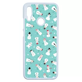 Cuki hóember mintás - Téli mintás Honor 10 Lite tok