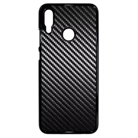 Ezüst karbon fiber mintás Honor 10 Lite tok