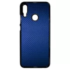 Gyönyörű kék karbon fiber mintás Honor 10 Lite tok