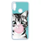 Bubble Cat - cica mintás Honor 10 Lite tok