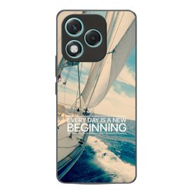 Minden nap egy új kezdet vitorlás tenger nyár Honor 400 Lite tok