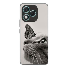 Cica és Pillangó - macskás Honor 400 Lite tok